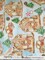 3 Wishes Christmas Gingerneering Gingerbread Village 100% Cotton By the yard